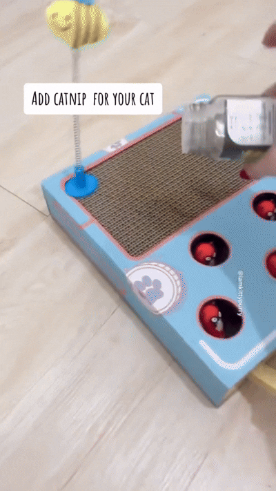 Interactive Cat Puzzle Board