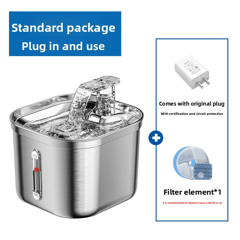 Stainless Steel Pet Fountain