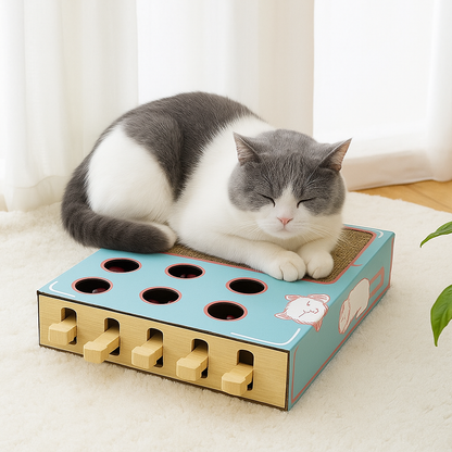 Interactive Cat Puzzle Board